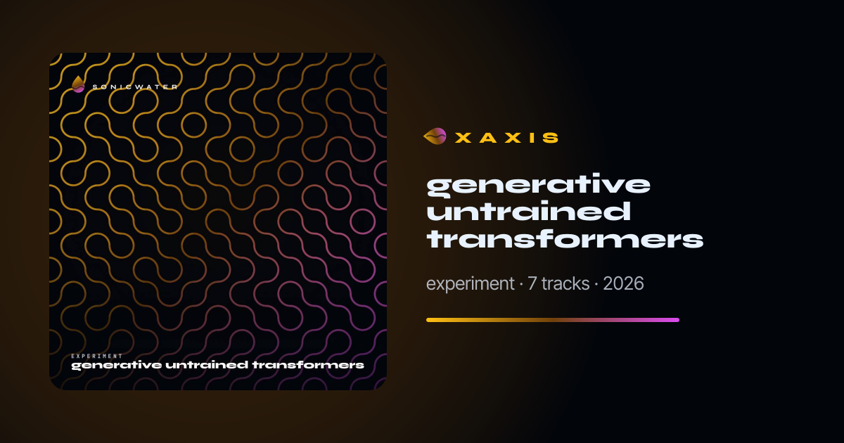 XA-008 · generative untrained transformers